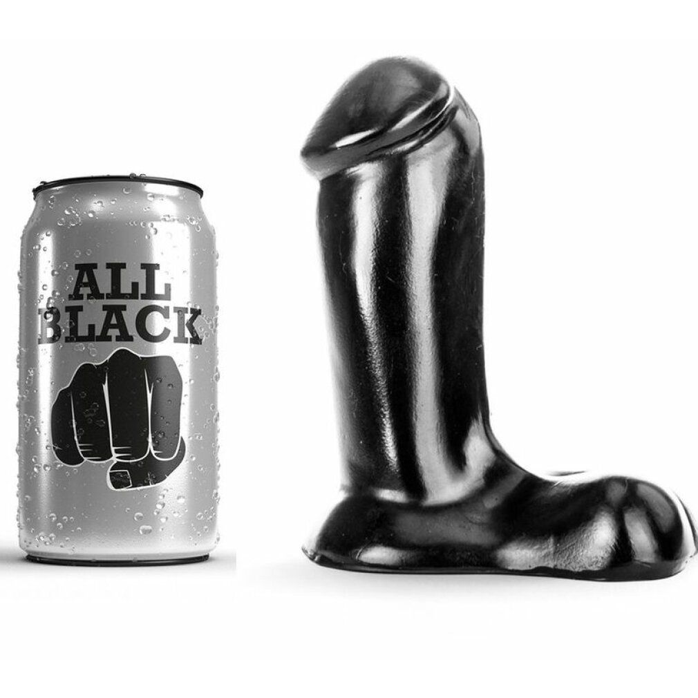 All Black - Dunker Dildo mit breiter Basis