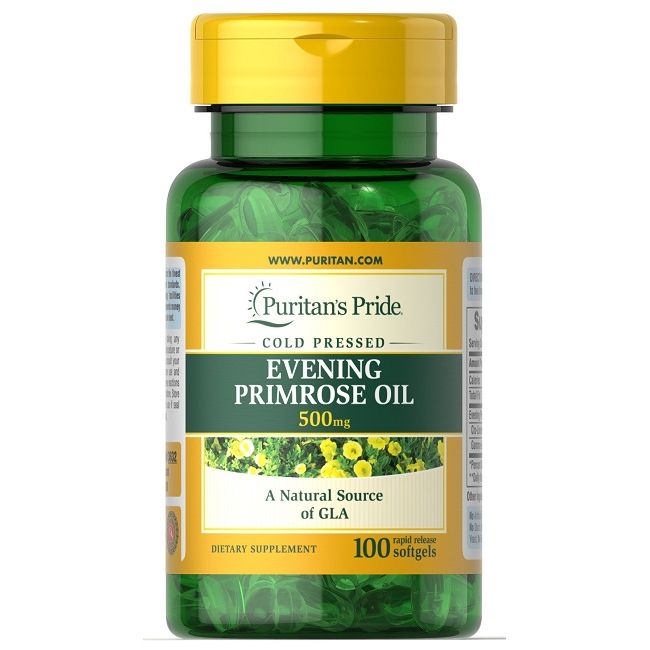 Puritan's Pride Nachtkerzenöl 500 mg mit GLA