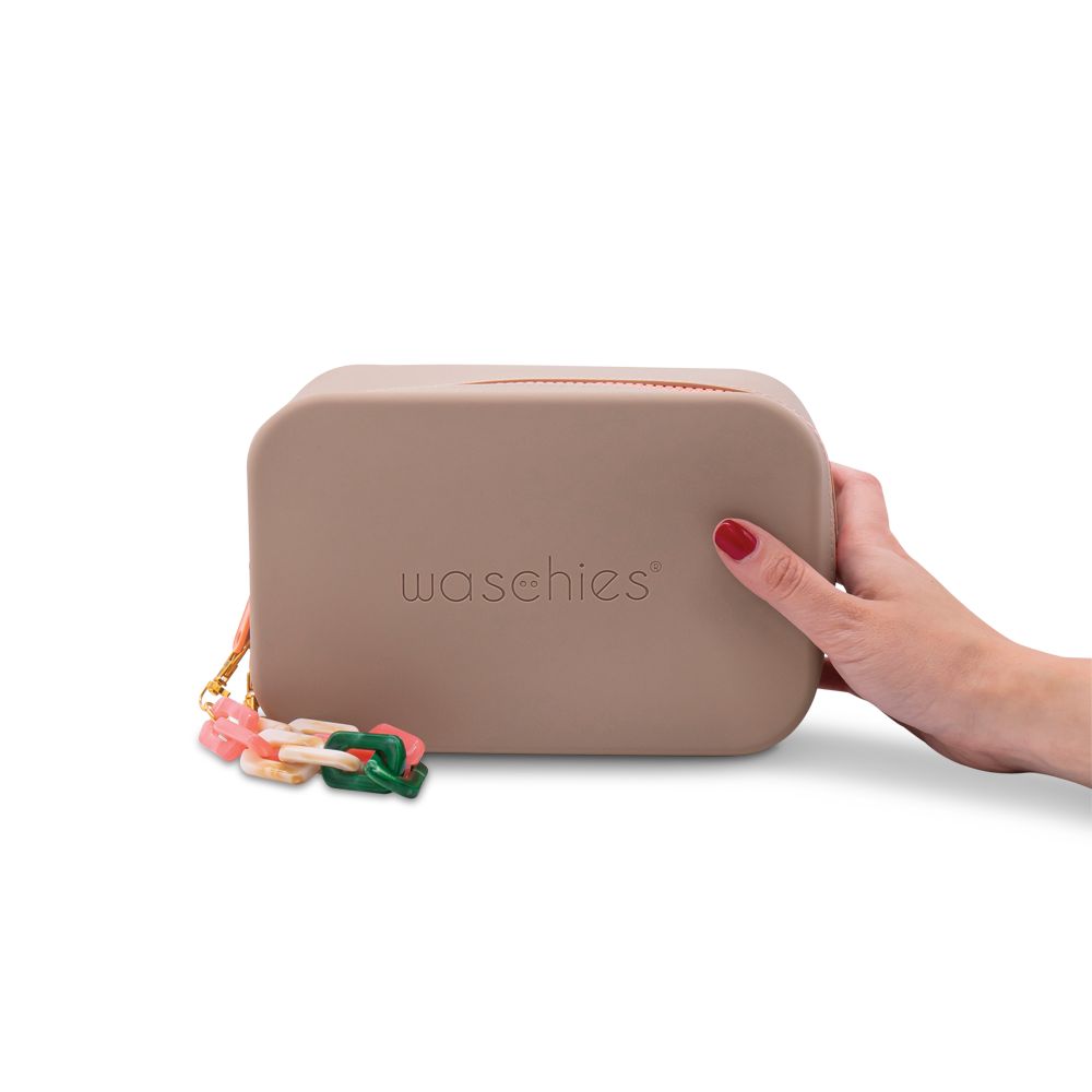 waschies Beauty Bag "Brown"