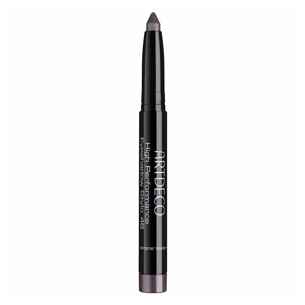ARTDECO SOMBRA STYLO HIGH PERFORMANCE. Schwarzer Stift mit grauer Spitze. Text.