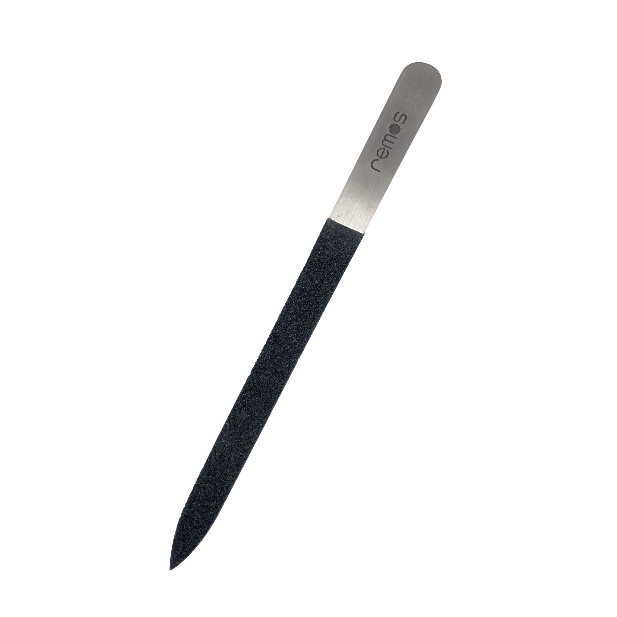 Edelstahl-Nagelfeile mit Diamant-Keramik-Beschichtung, 15cm lang.