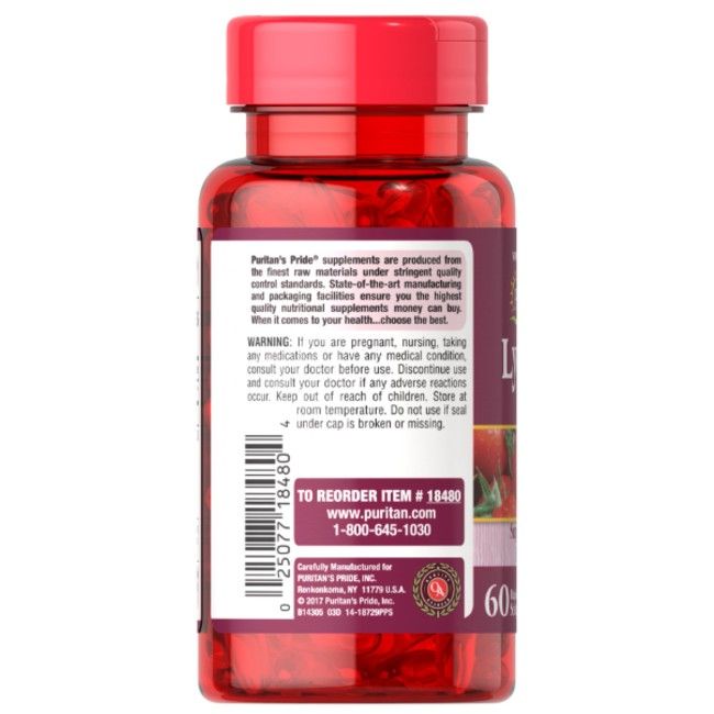 Puritan's Pride Lycopin 40 mg