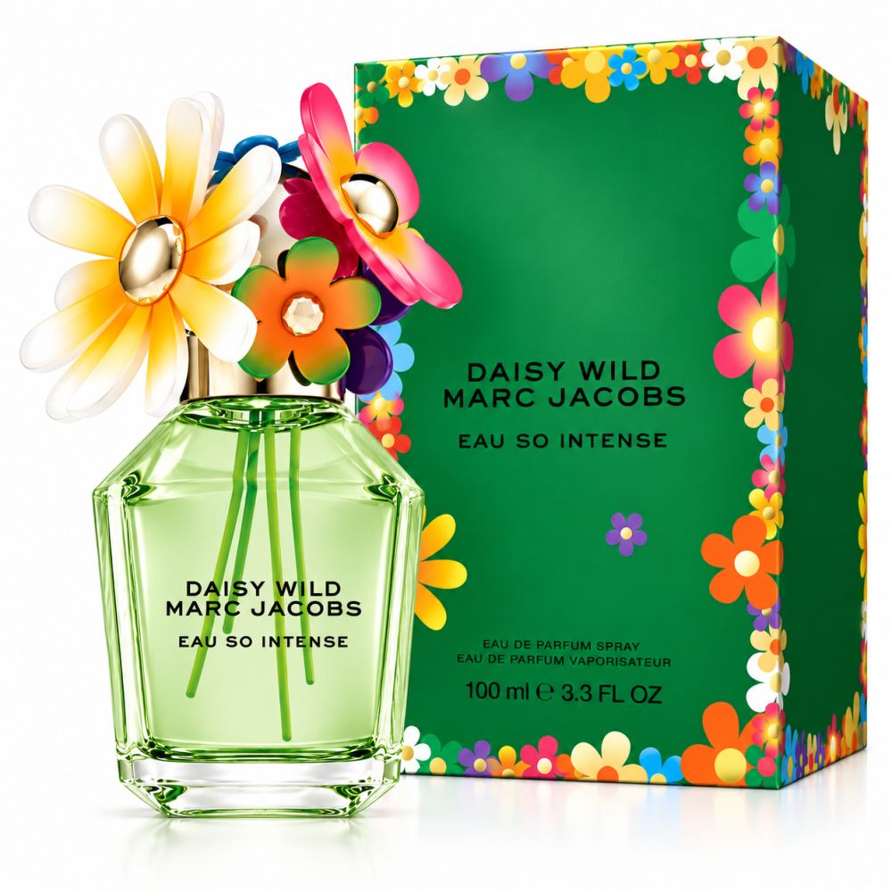Marc Jacobs Daisy Wild Eau So Intense Damenduft, 100ml, mit passender Geschenkbox.