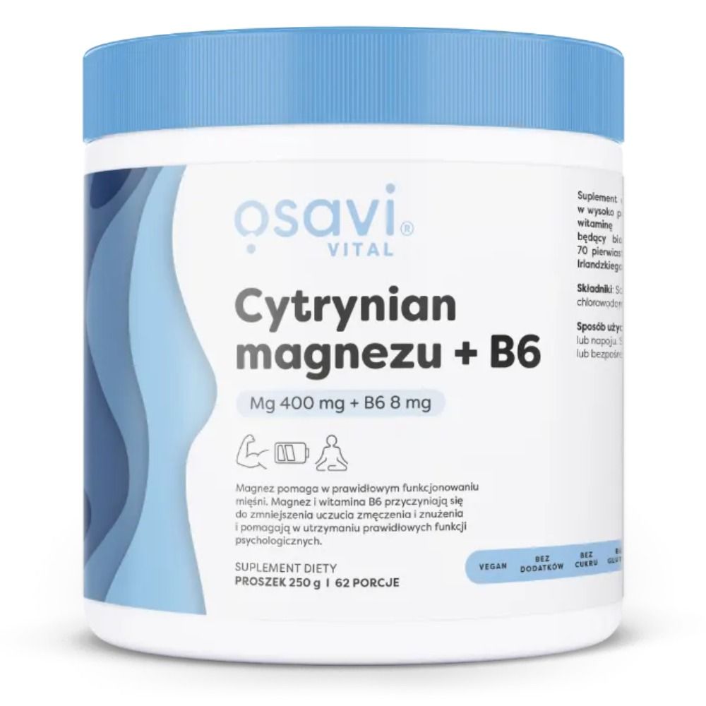 Osavi Magnesiumcitrat + B6