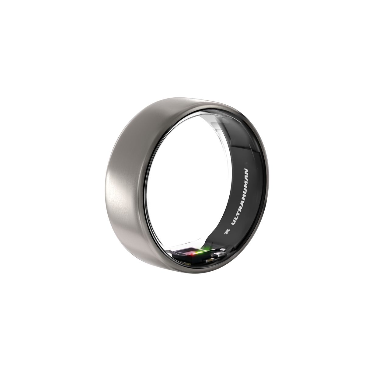 Ultrahuman AIR Smart Ring, Raw Titanium- Größe 6