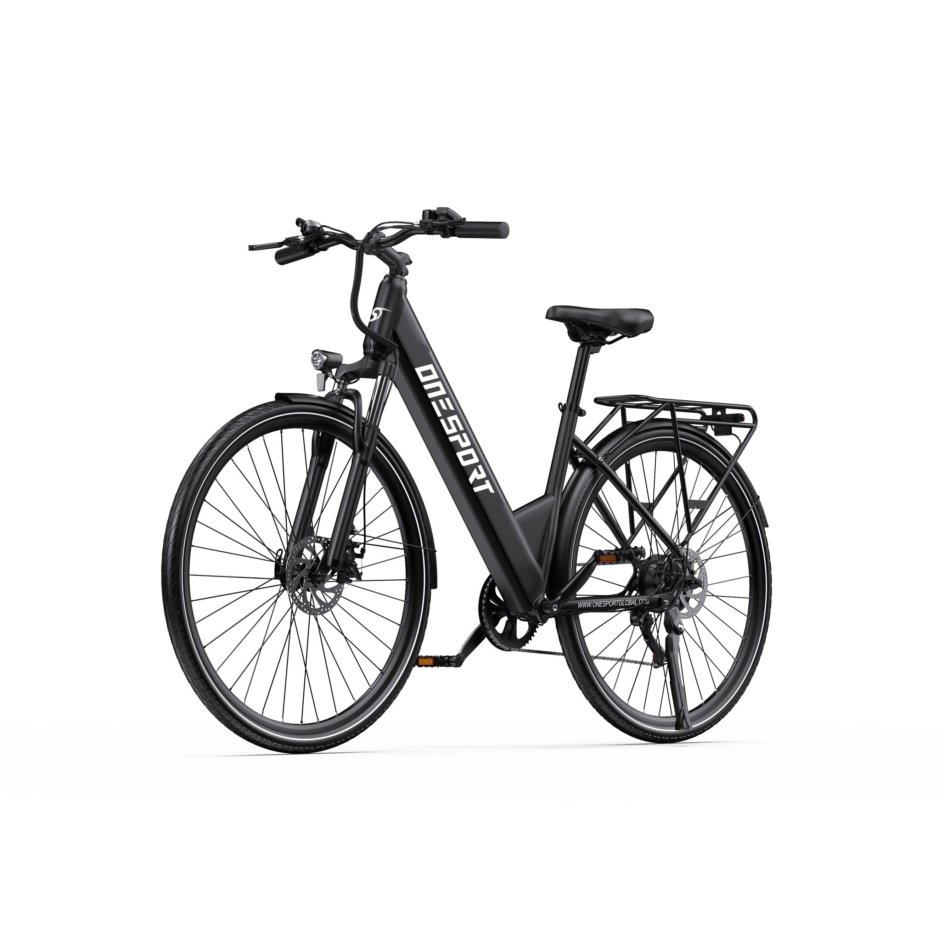 ONESPORT OT12 27,5" City-E-Bike, 36V 13Ah Akku, App-Unterstützung