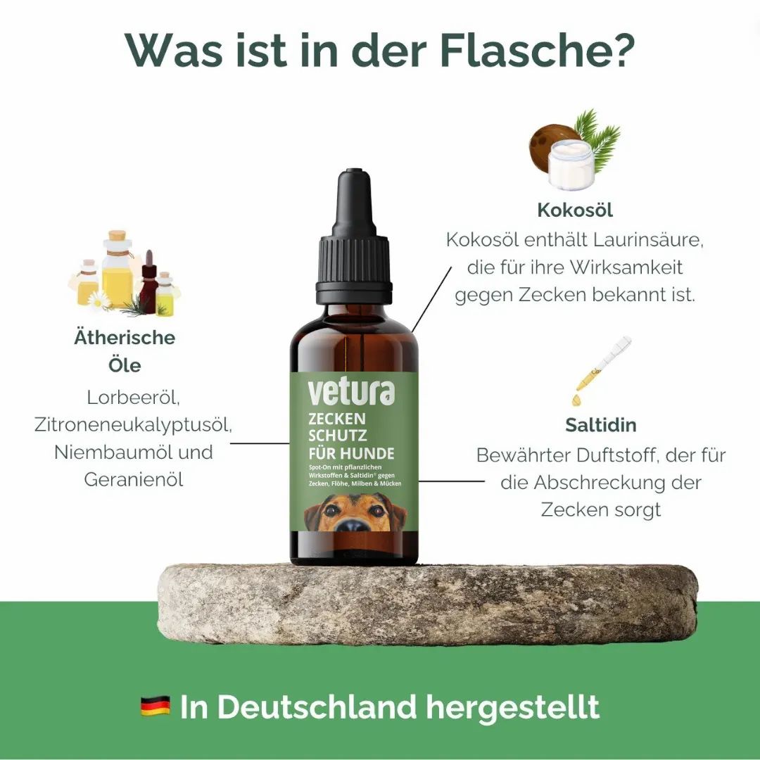 Vetura Zeckenschutz für Hunde