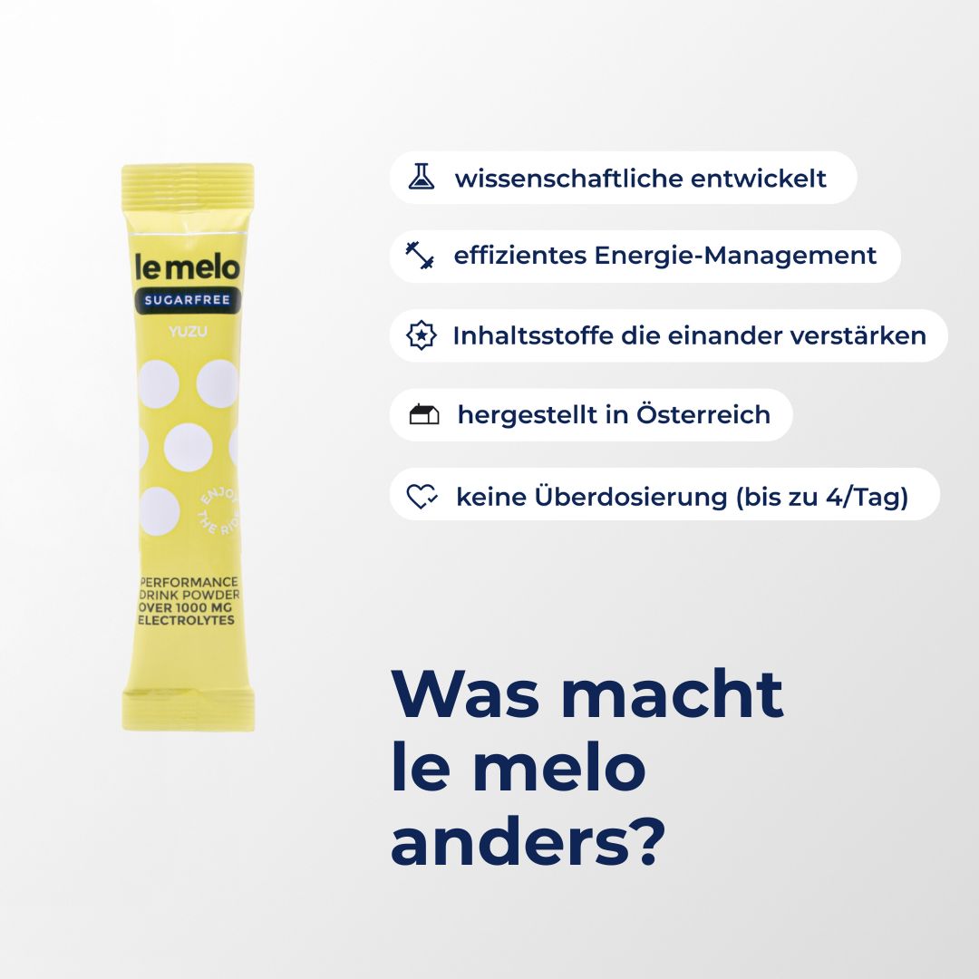 le melo YUZU - funktionale Hydration ohne Zucker