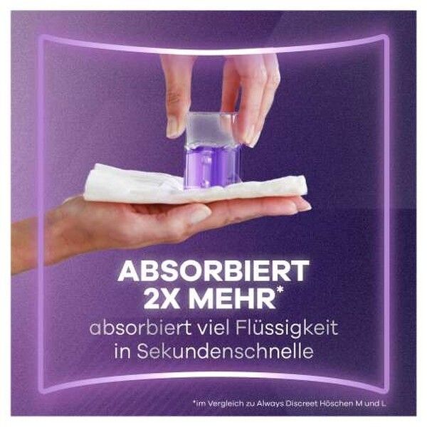 Always Discreet Maxi Schutz Höschen Größe L