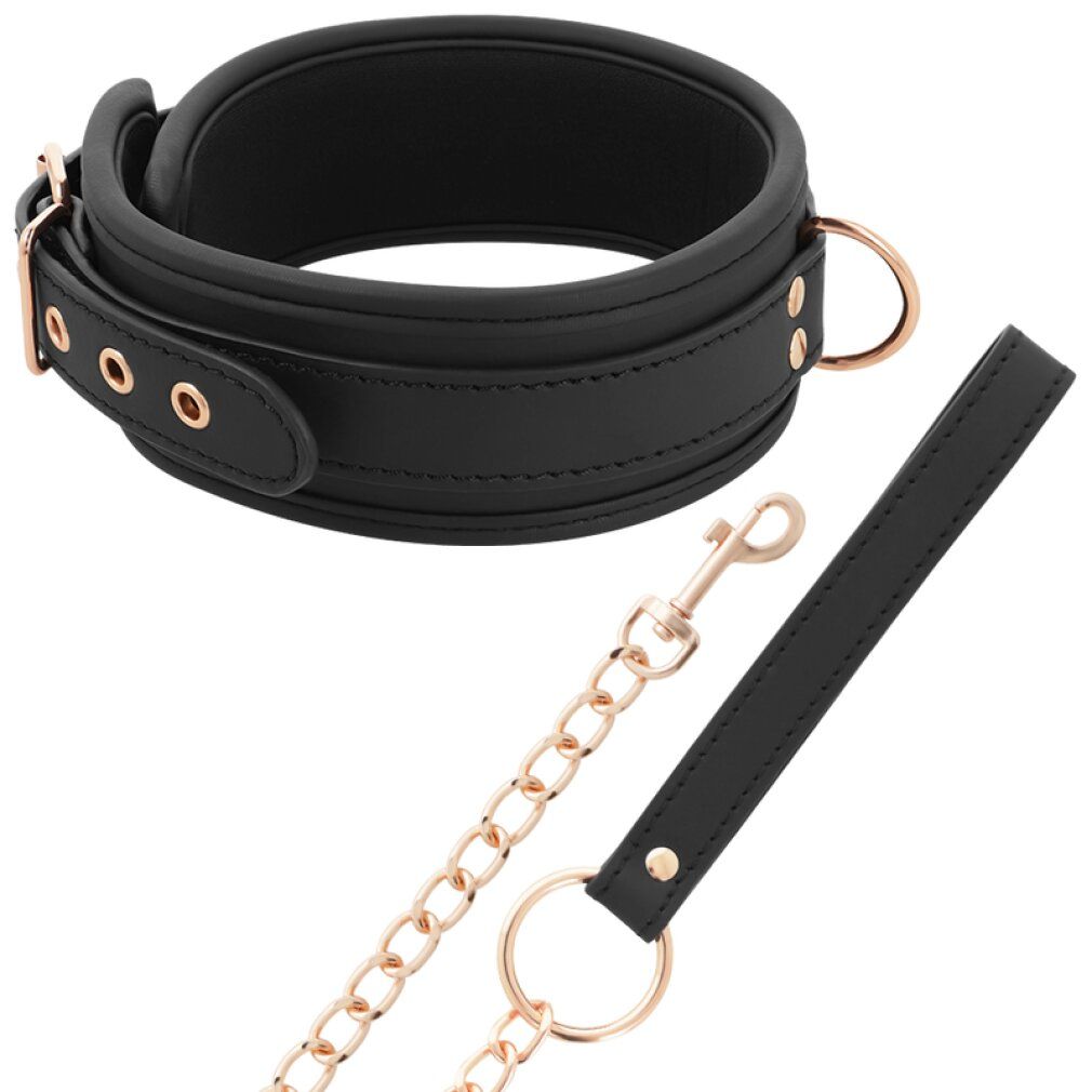 Coquette chic desire fantasy vegan leather collar