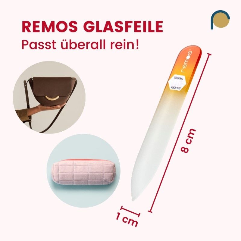 REMOS Glasnagelfeile, beidseitig