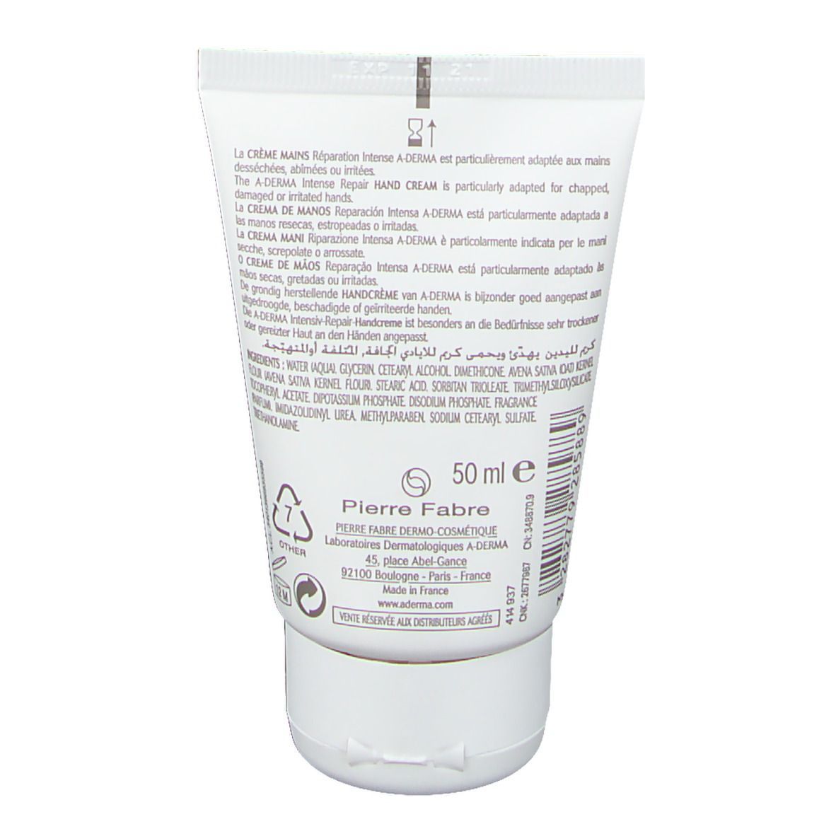 A-Derma Basis SOINS ORIGINELS Intensiv-Repair-Handcreme