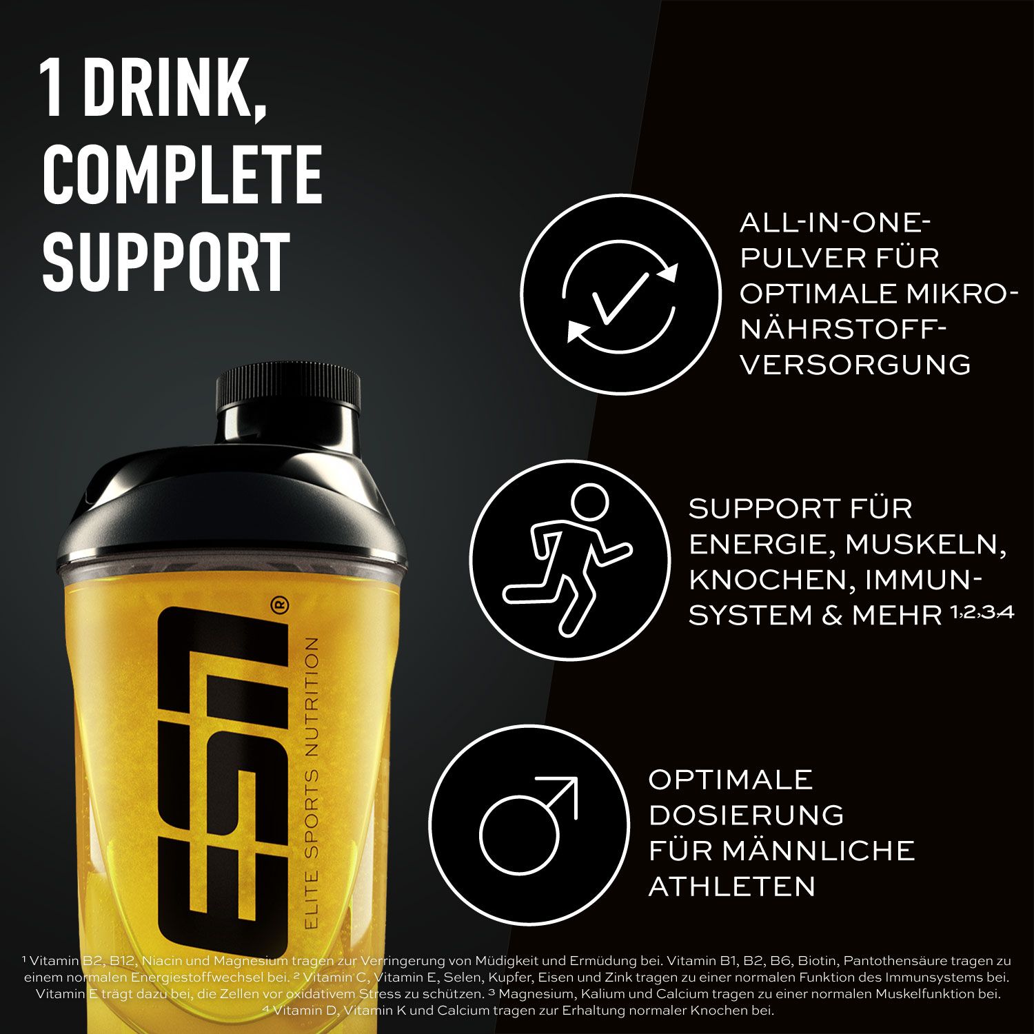 ESN Athlete Stack Men Pulver
