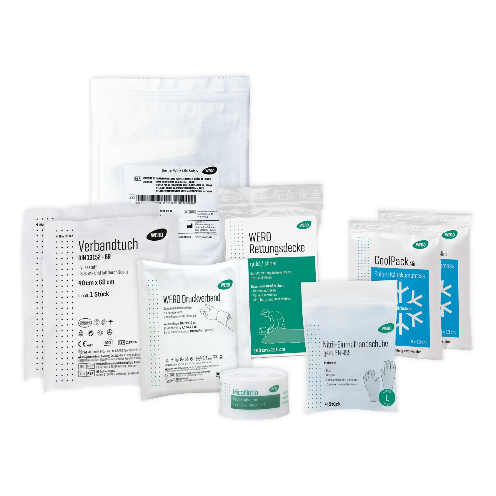WERO Replantat Set klein mit CoolPacks