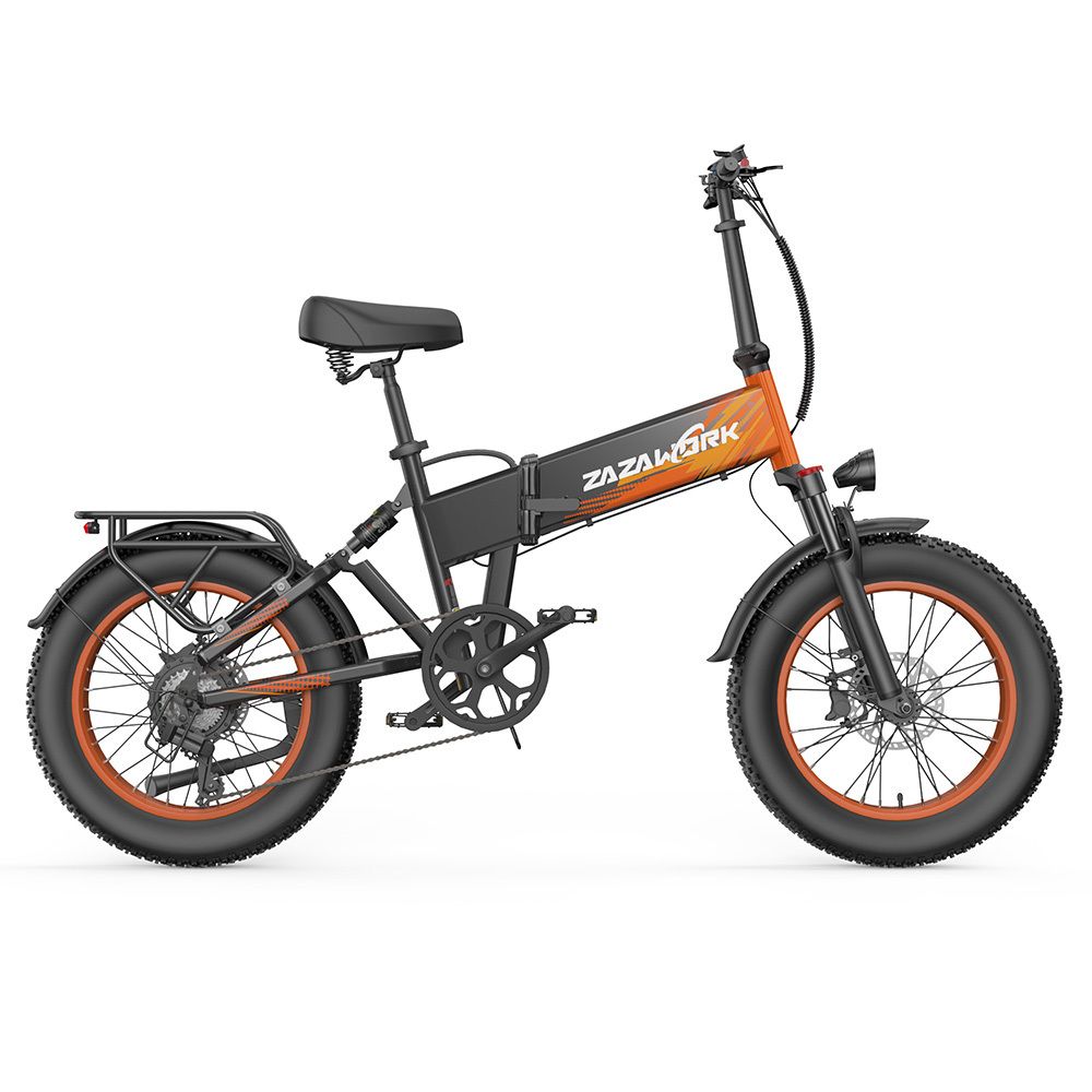 ZAZAWORK CF1000 Faltbares E-Bike, 48 V, 20 Ah