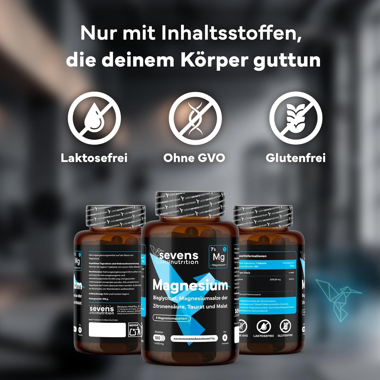 SEVENS NUTRITION Magnesium Komplex Tabletten