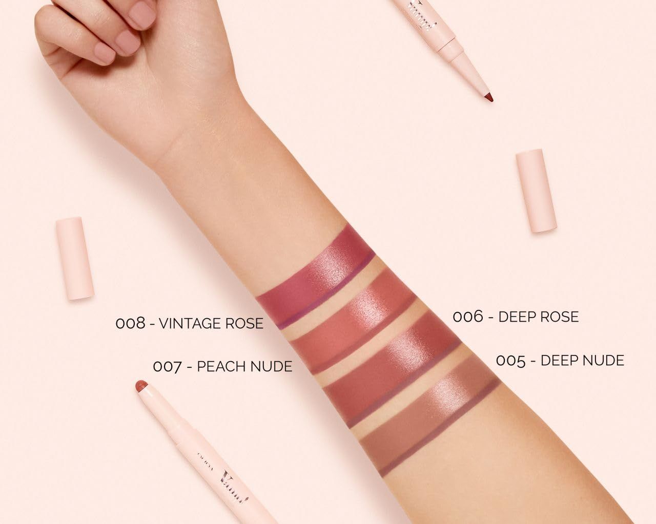 Pupa Milano Vamp! Creamy Duo 008 Vintage Rose 1 g
