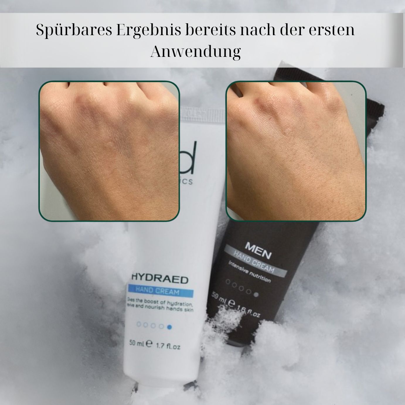 ED COSMETICS HydraED Handpflege – Intensive Feuchtigkeit & Schutz für die Hände