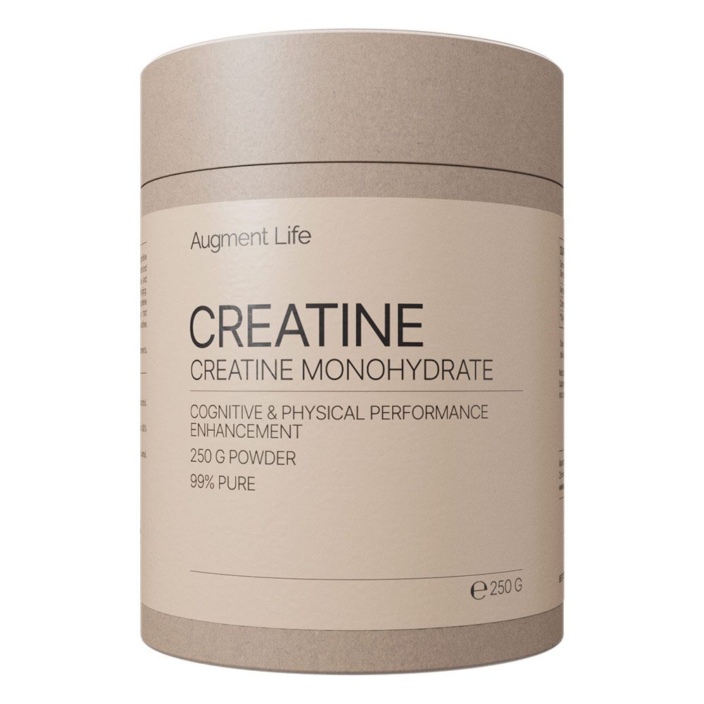 Augment Life Kreatin Monohydrat Pulver, 250g Dose, 99% rein.