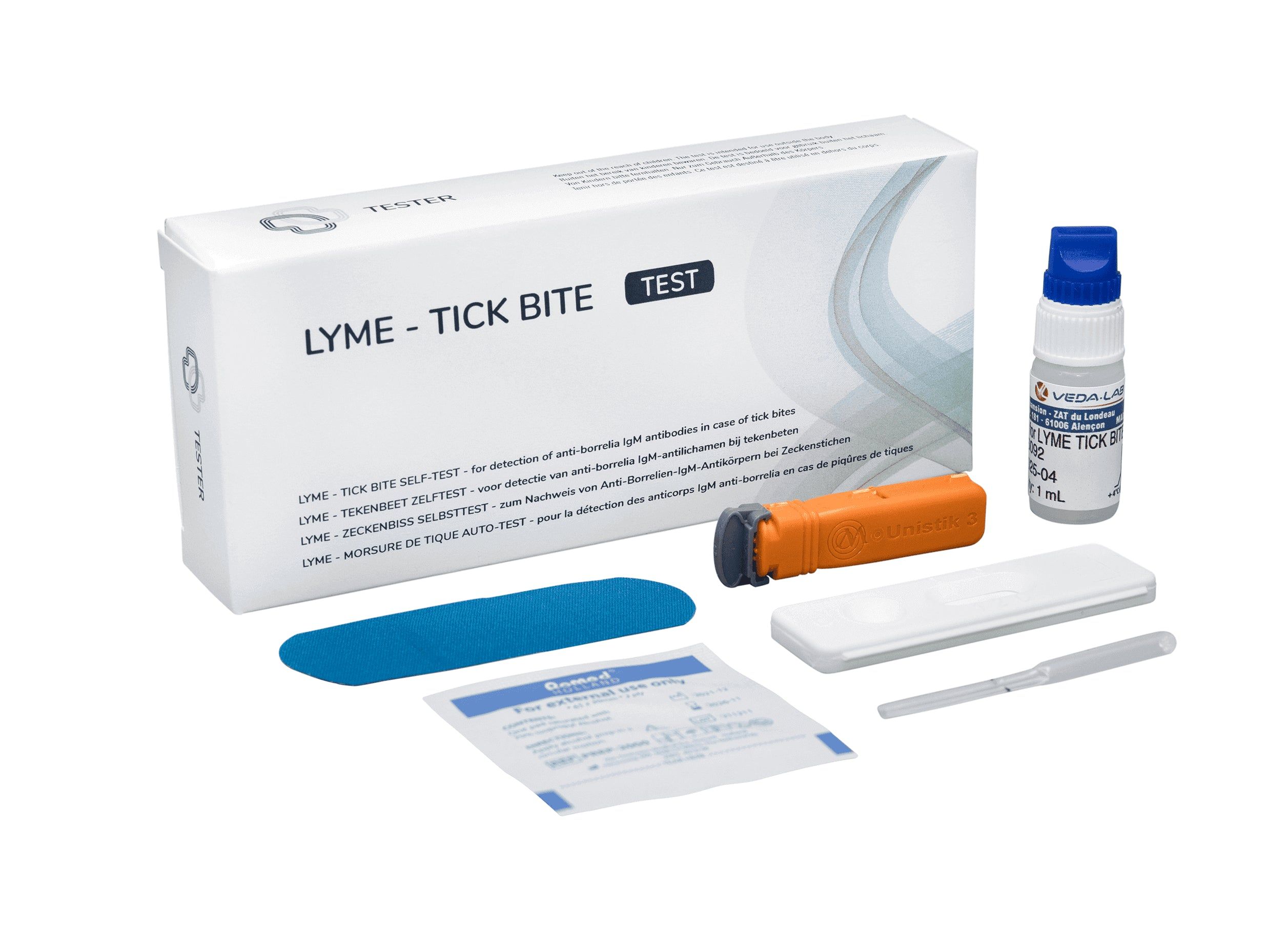 Borreliose-Test - Lyme-Nachweis nach Zeckenstich - The Tester