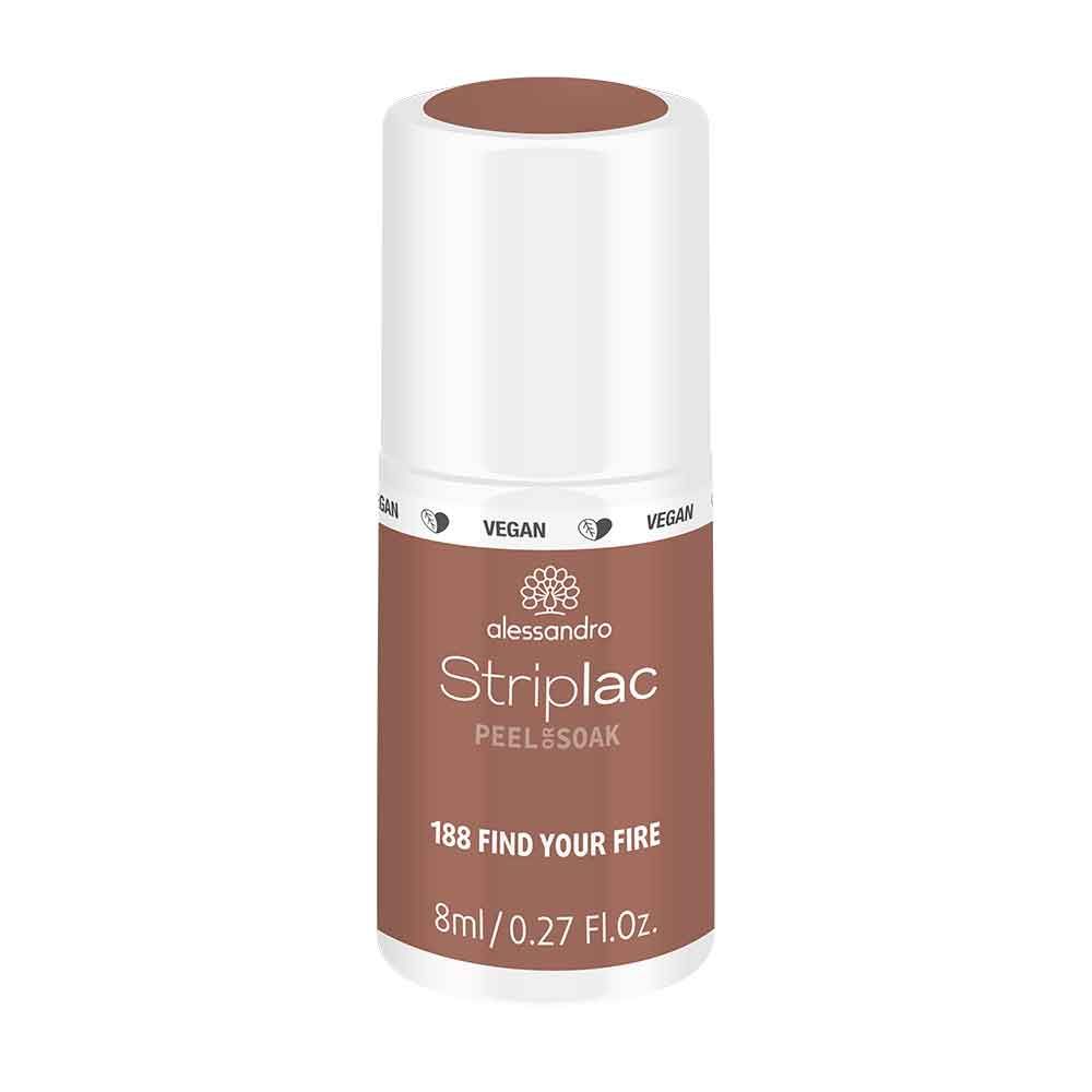 Alessandro International StripLac Peel or Soak 8 ml - 188 Find Your Fire