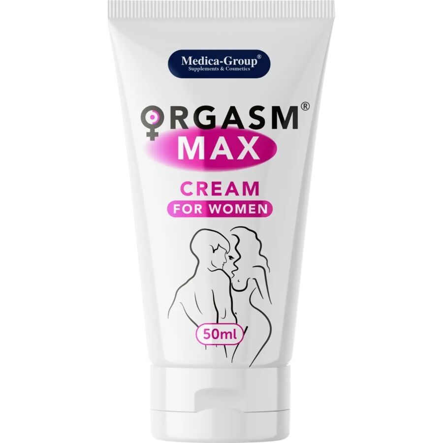 Medica-Group Orgasm Max Creme für Frauen, 50ml Tube.