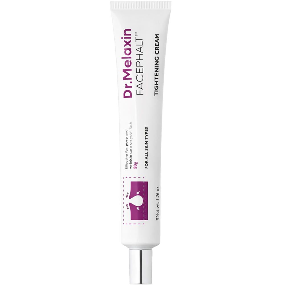 Eine Tube Dr. Melaxin Facephalt Straffende Gesichtscreme, 50g.