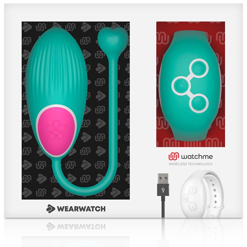 Wearwatch Vibro-Ei und Fernbedienung im Karton.