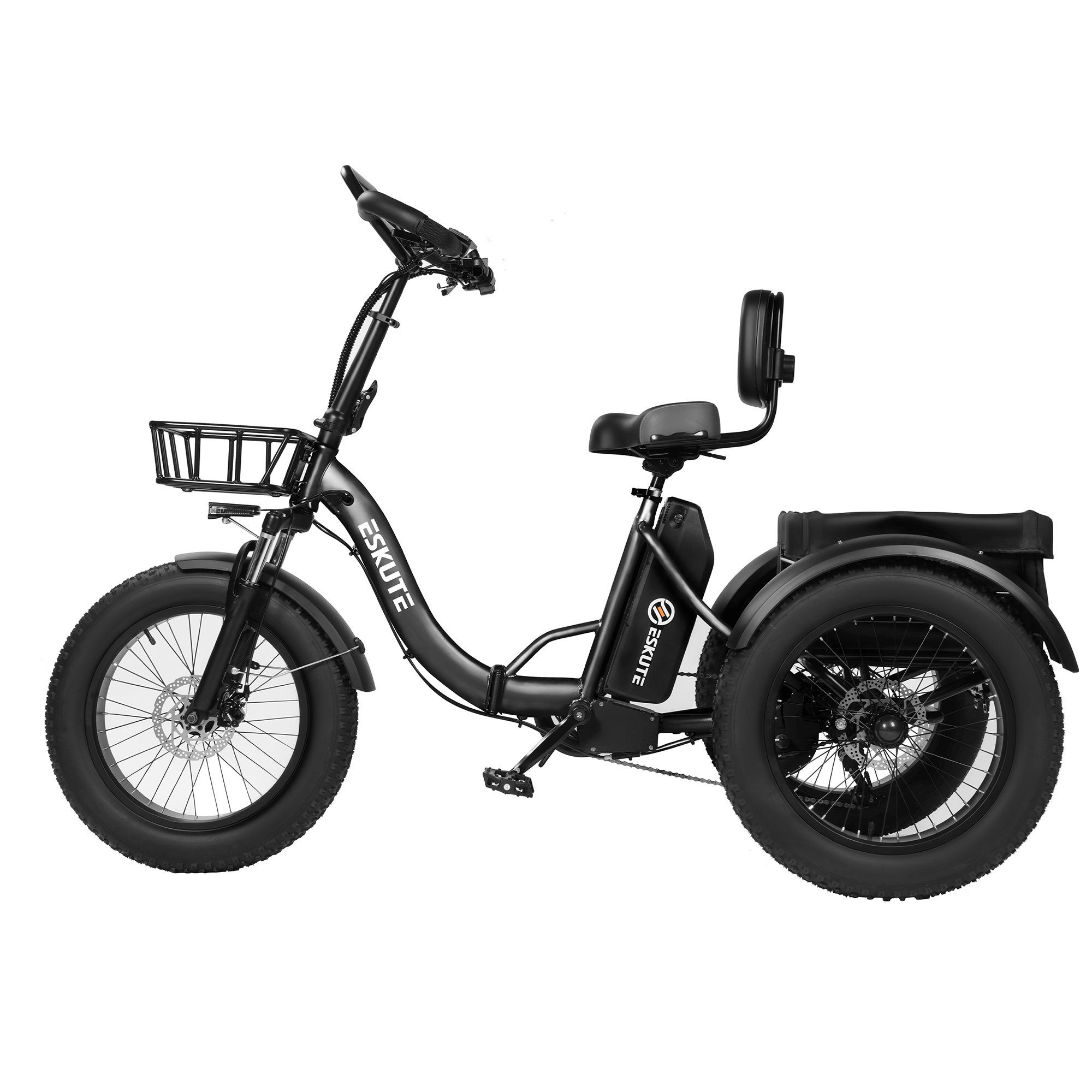 ESKUTE T302 Pro Elektrisches Lastendreirad, 48V 20,8Ah Akku