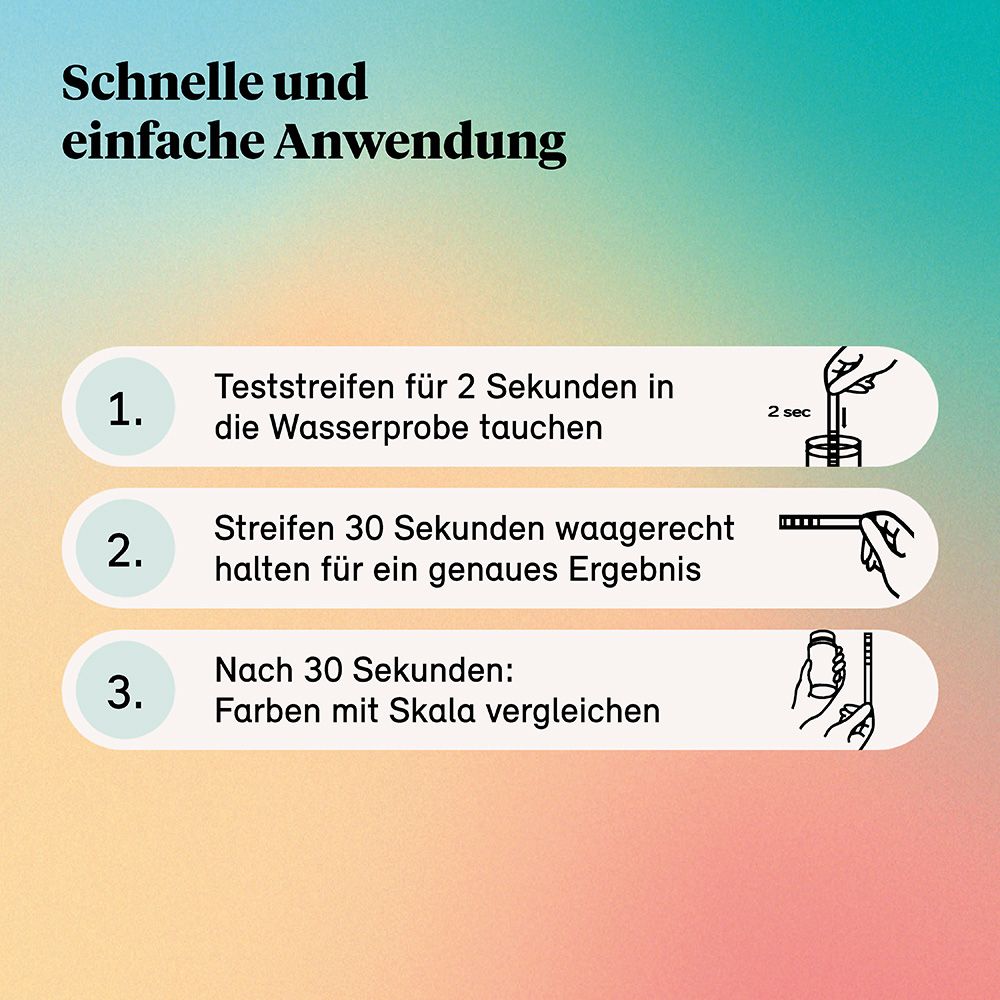 TRIGNOSTICS Trinkwassertest 18 in 1