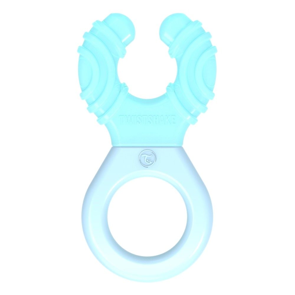 Twistshake Beißring / Zahnungshilfe zum Kühlen blau