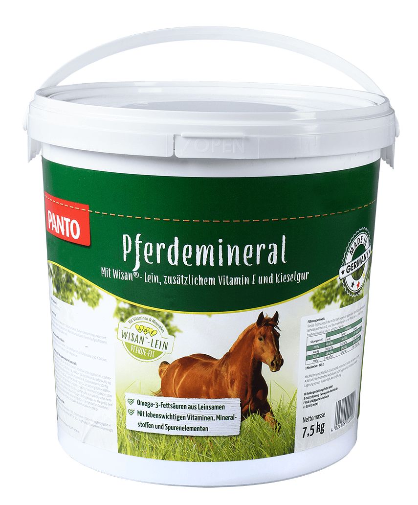 PANTO® Pferdemineral mit Wisan®-Lein