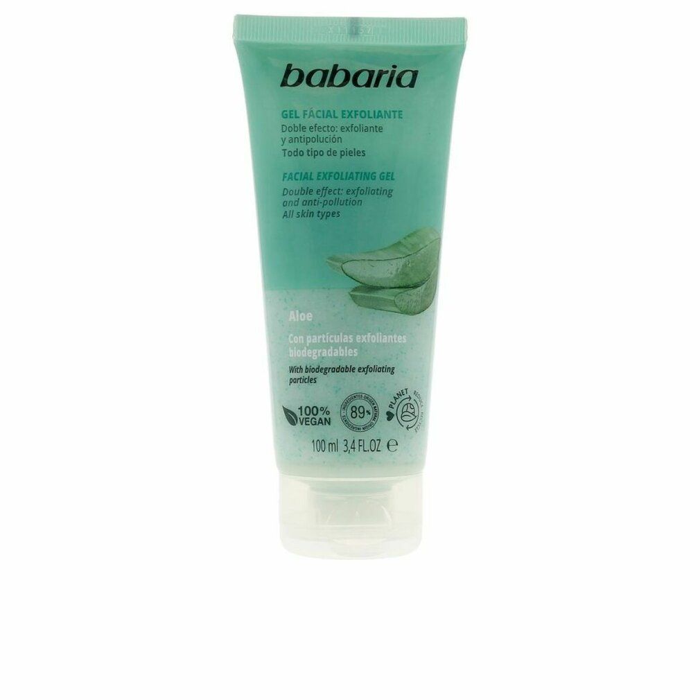 Babaria gel facial exfoliante aloe