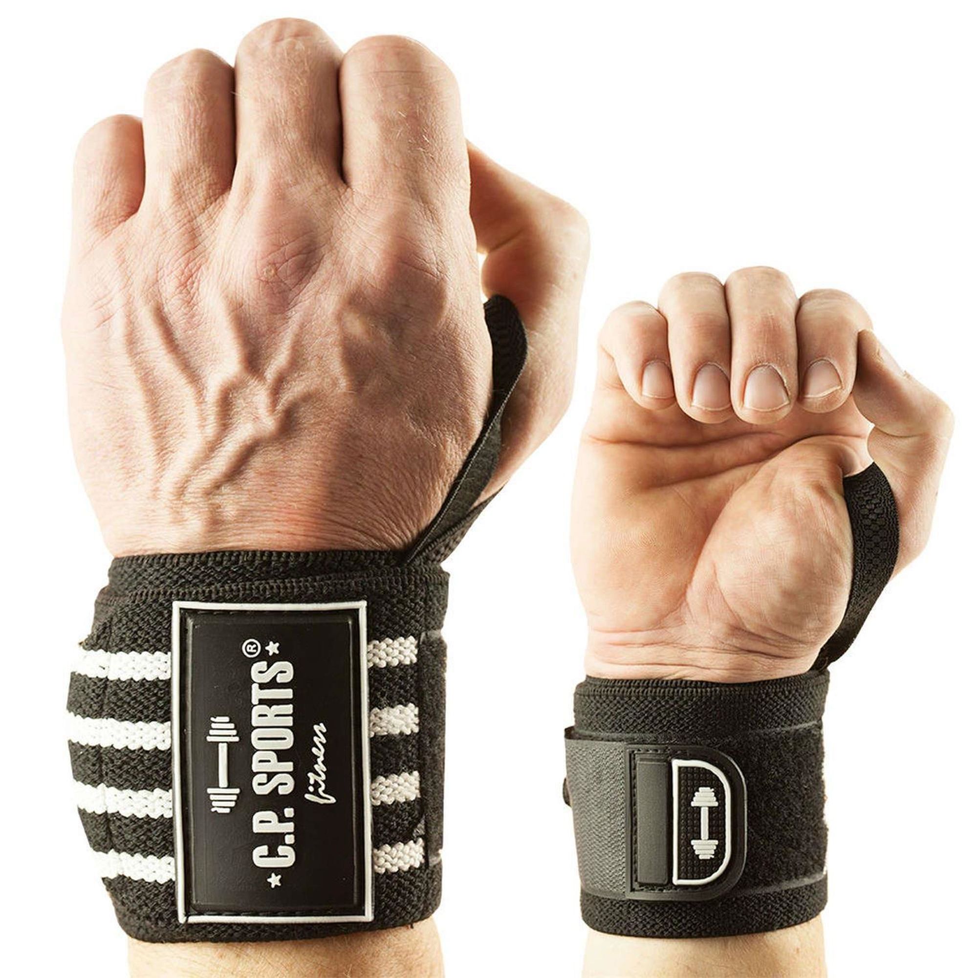 Strongman-Handgelenkbandagen für schwerste Drückübungen und Stabilisierung der Handgelenke