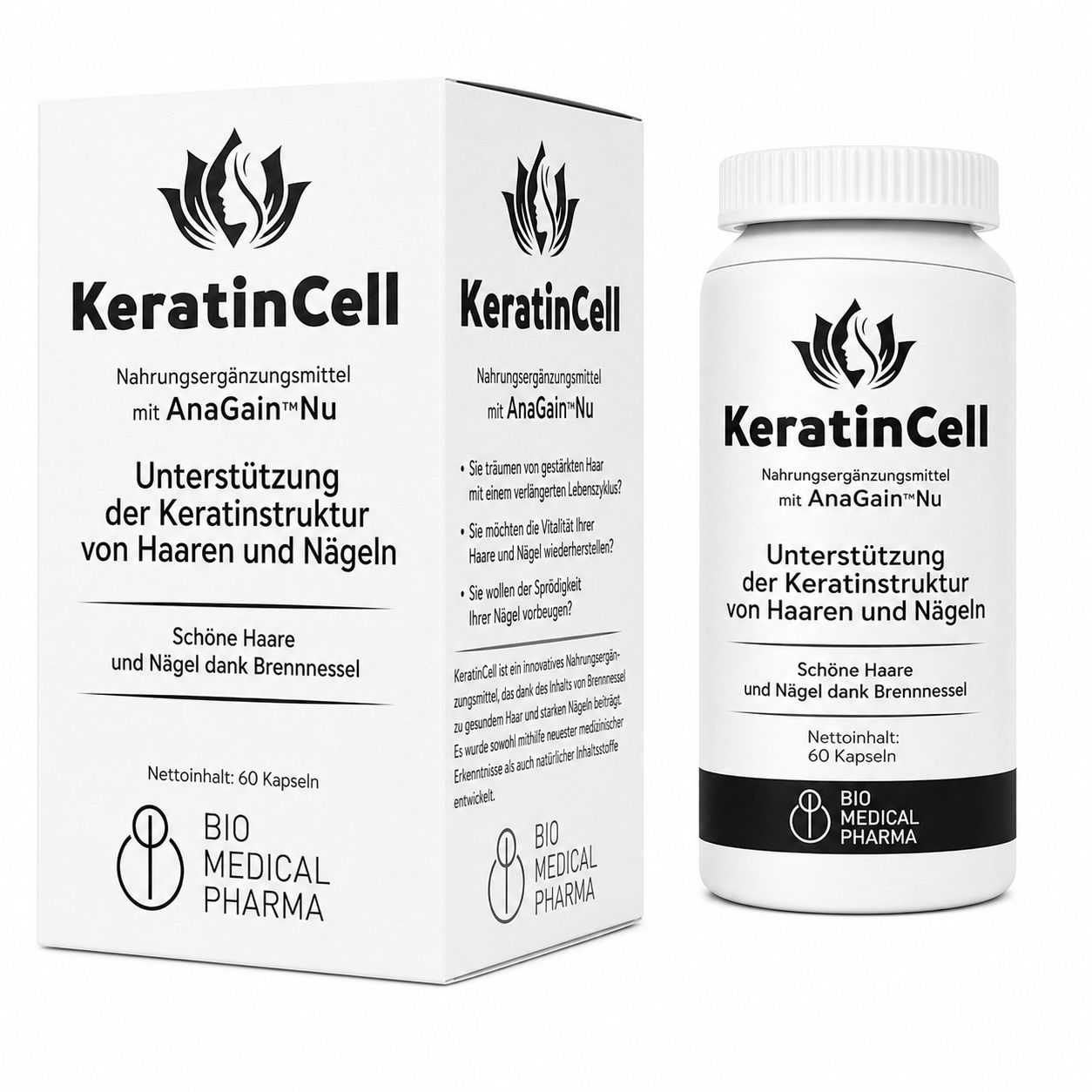 Bio Medical Pharma Keratin Kapseln