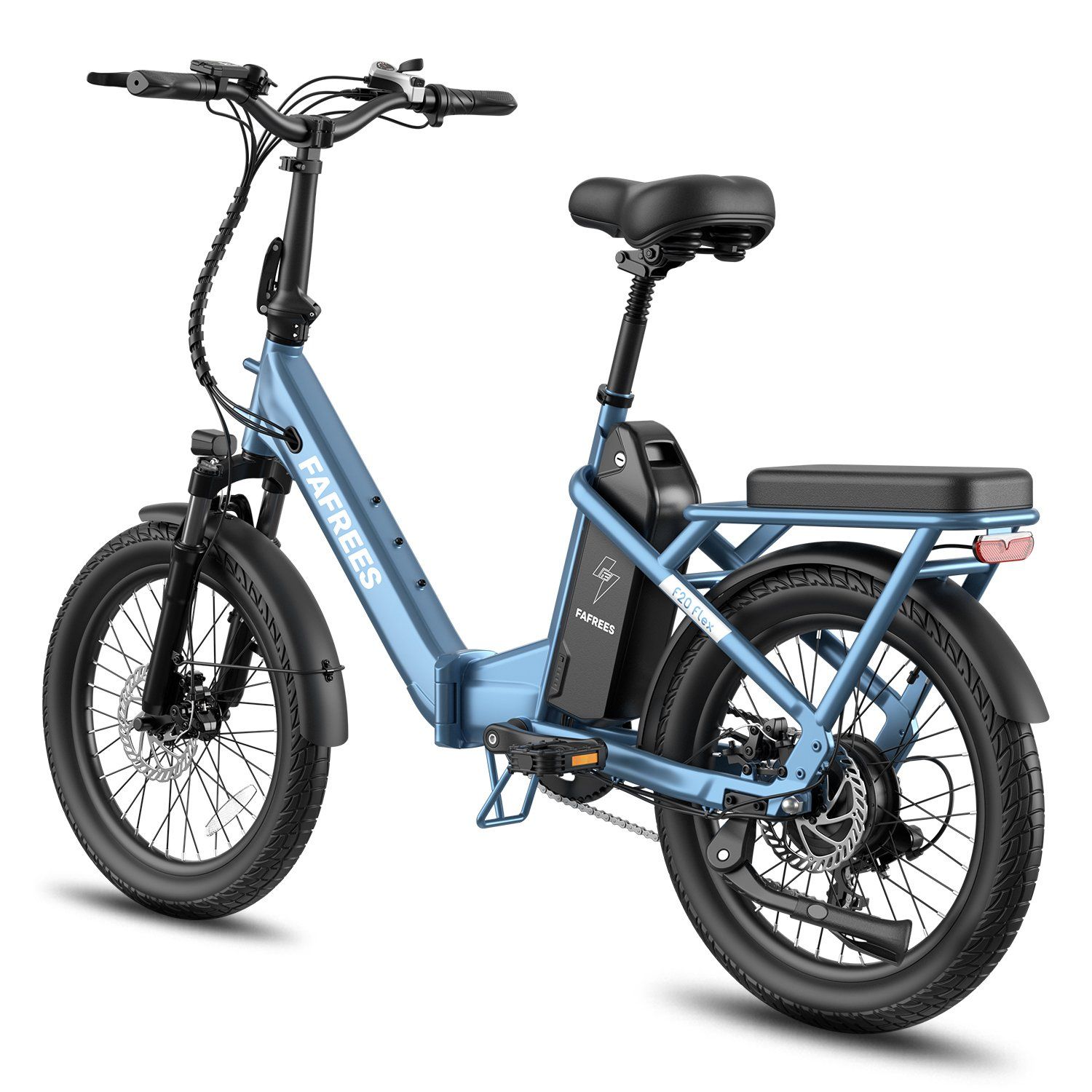 FAFREES F20 Flex E-Bike für Pendler mit 36V 20Ah Akku / 100 km Reichweite