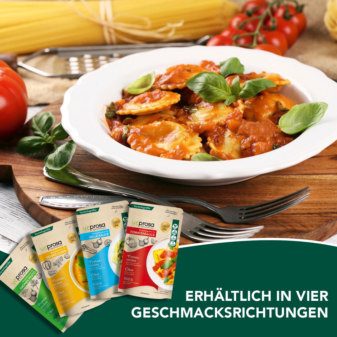 veprosa BIO Saucenpulver für Tomatensauce