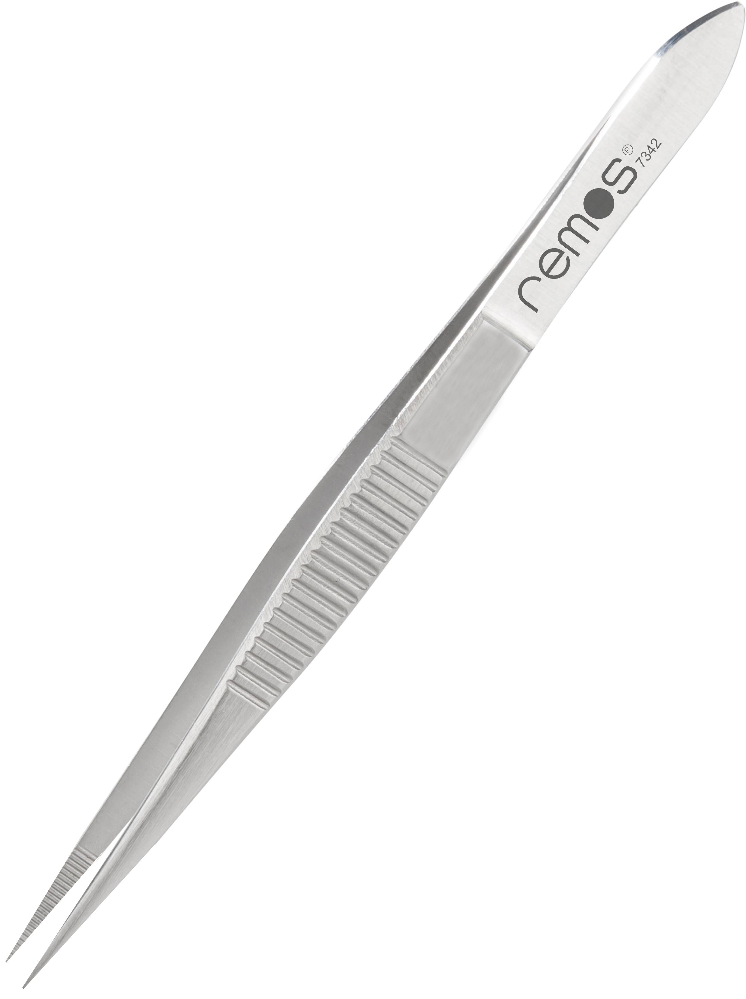 REMOS Splitterpinzette mit gezahnter Spitze