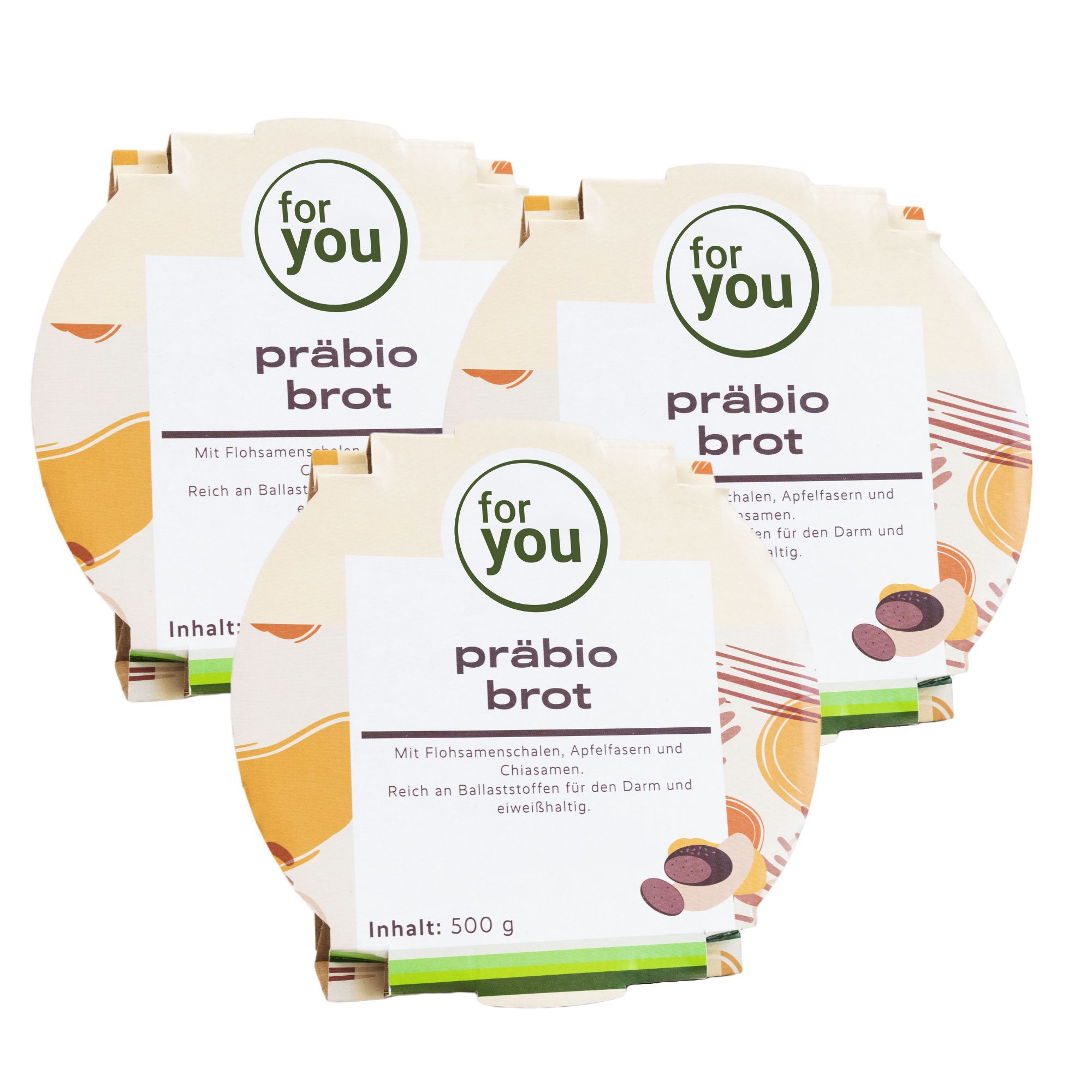 for you Präbio Brot Dreierpack