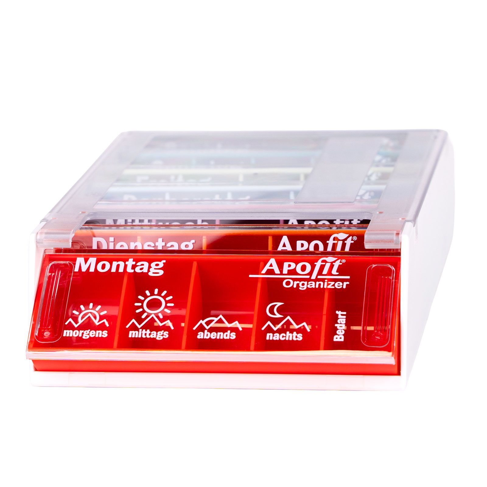 APOfit Wochendispenser 7 Dosierer Organizer bunt