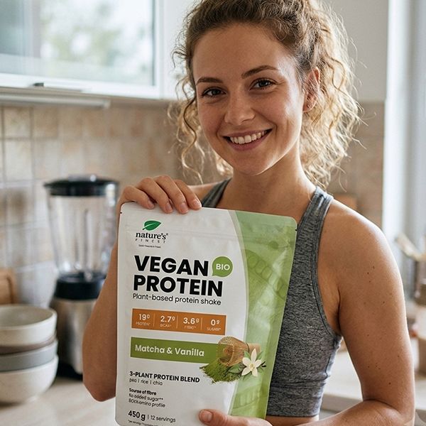 Nature's Finest Bio Vegan Protein Vanille & Matcha, Proteinpulver