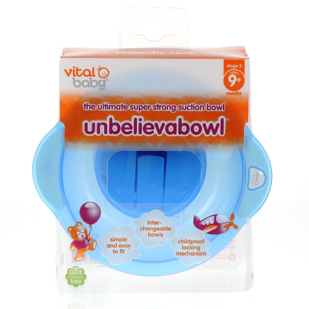 Vital Baby - Unbelievabowl Kinderteller mit Saugfuß