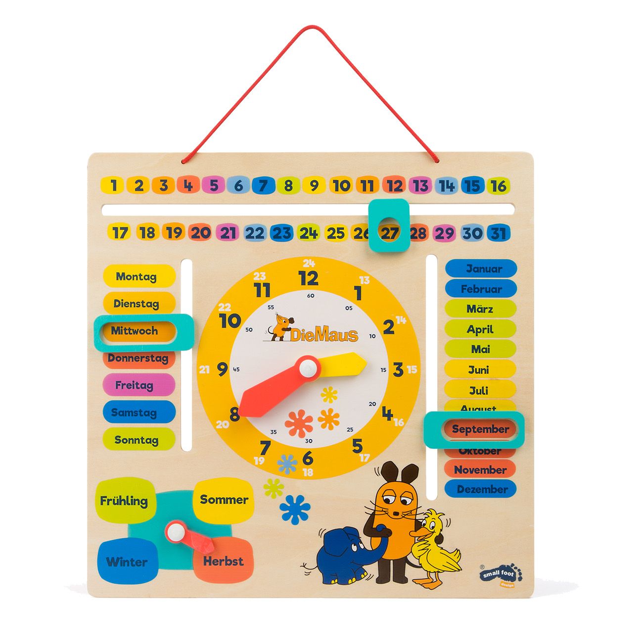 Smallfoot Die Maus Lerntafel 10496 Lernspielzeug