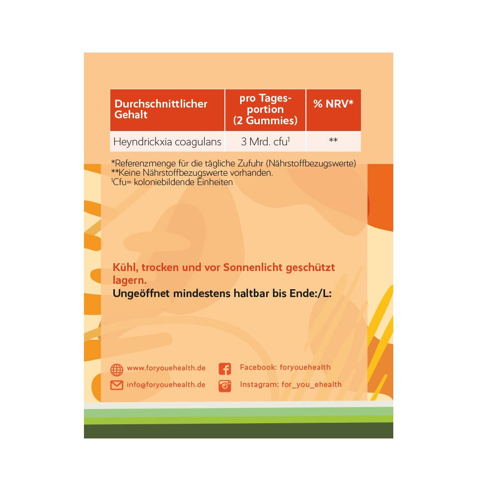 for you darmflora gummies - Ananas-Orange
