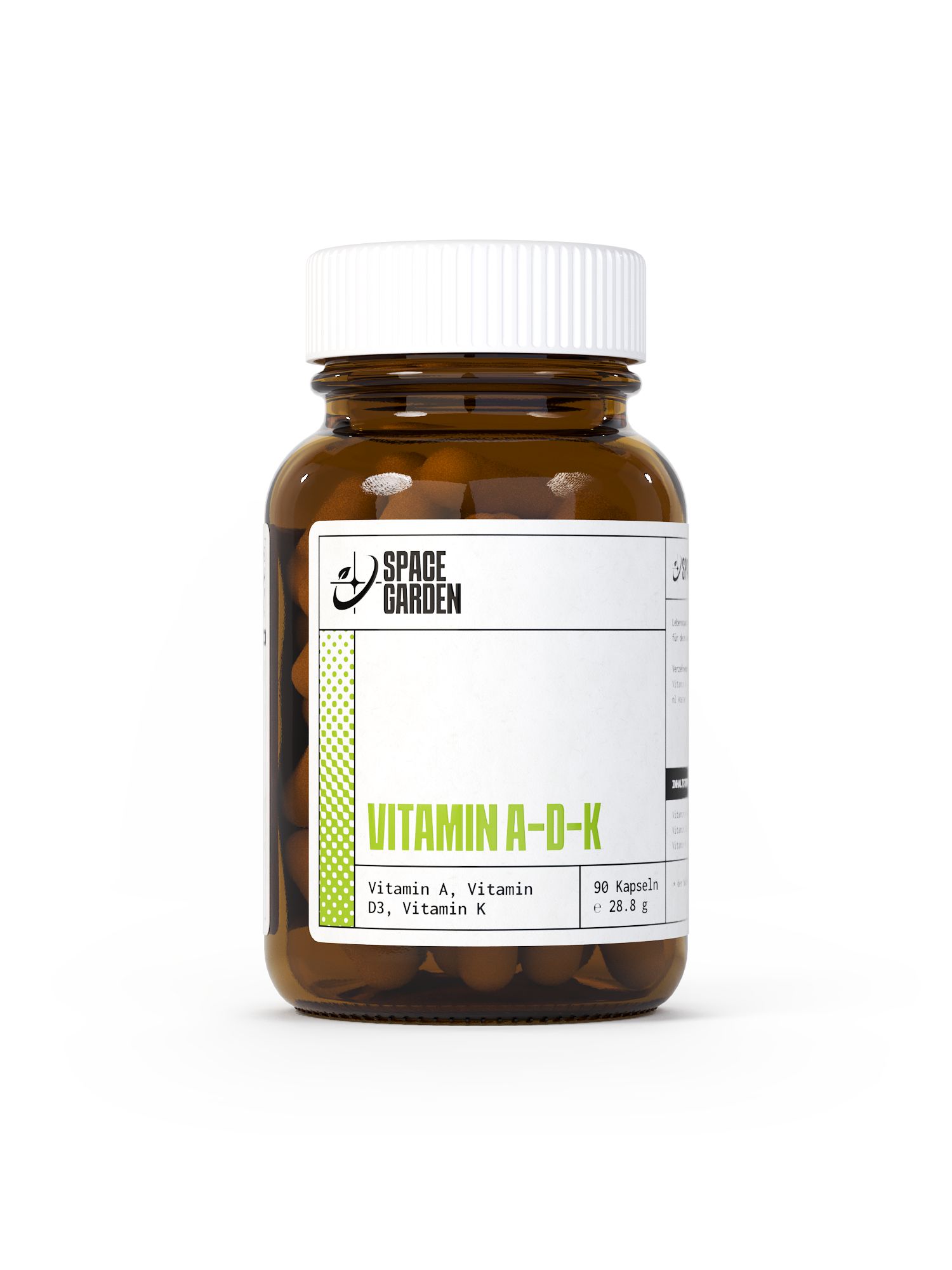 Spacegarden Vitamin D3, K2, A Kapseln