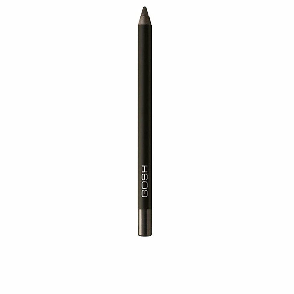 Gosh Velvet Touch Eyeliner. Grauer Stift mit schwarzem Schaft. Marke Gosh.