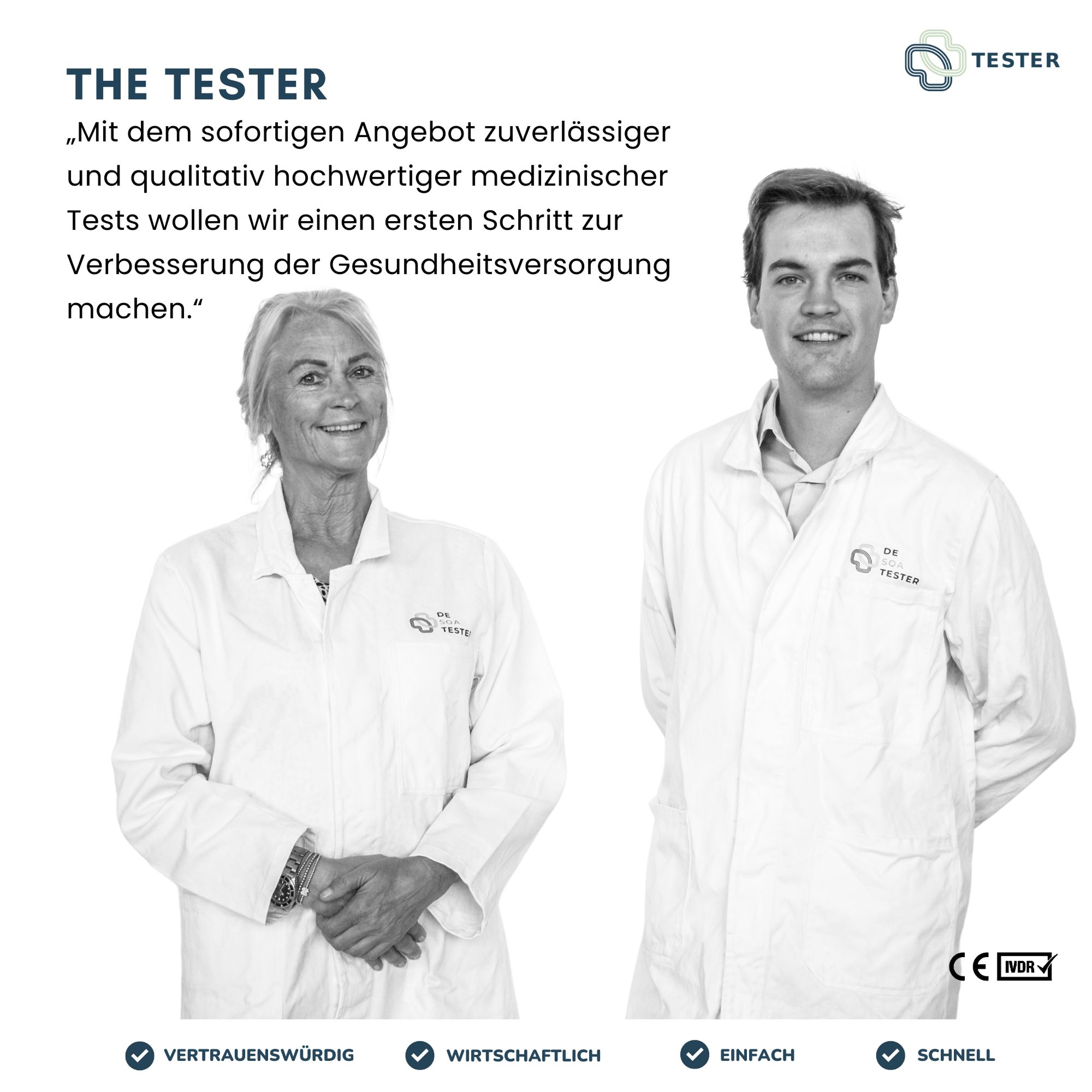 Spermatest für Männer - Fruchtbarkeitstest für Männer - Mascupro Fertilität Mann - The Tester