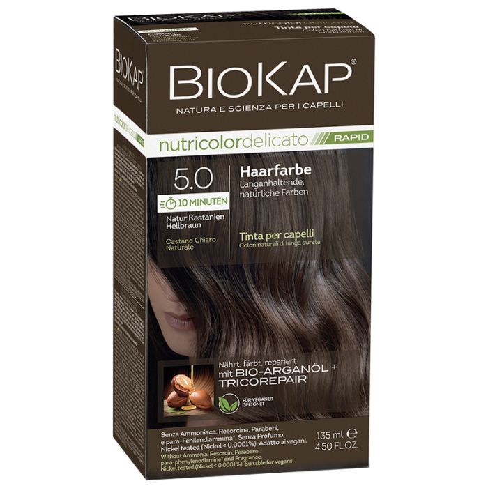 Biokap Nutricolor Rapid Natur Kastanien Hellbraun