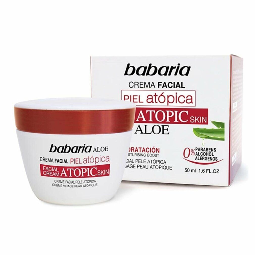 Babaria Aloe Vera Facial Cream Atopic Skin 0%