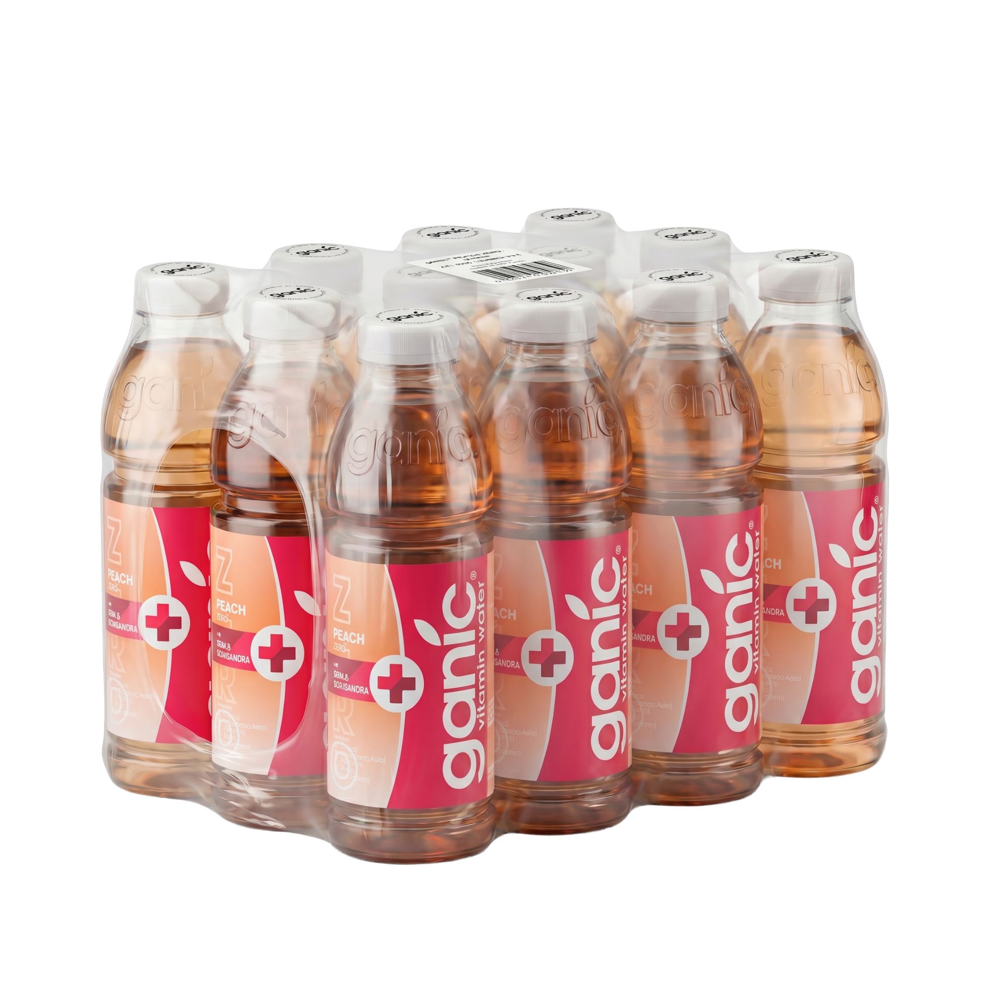 Ganic Vitaminwater Balance Peach ZERO